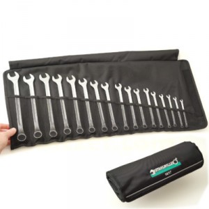 Stahlwille 14/17 spanner key open view with rolled up bag thumbnail