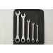 Stahlwille 17/5 ratchet wrench - opened textile roll-bag