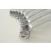 Wrench head line-up close-up view