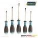 HAZET 810U-1/5 Screwdriver set with impact cap, 5 pcs