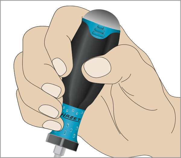 Hazet HEXAnemic handle design