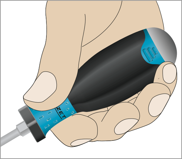 Hazet HEXAnemic handle design