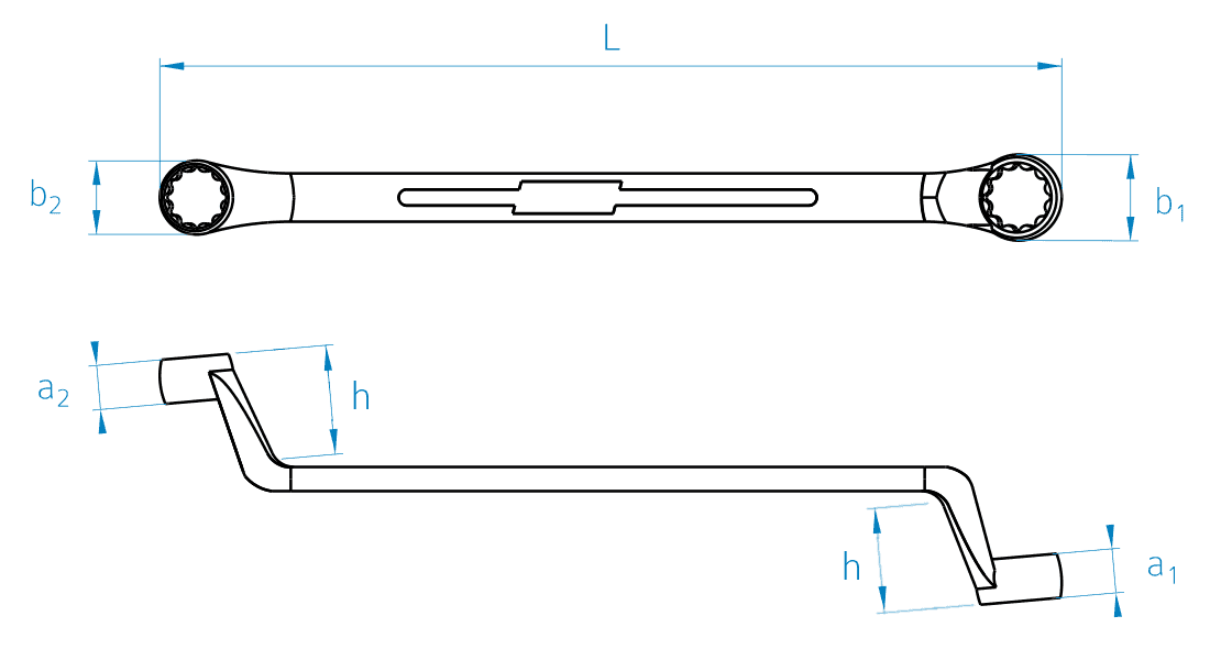 HAZET 630 key dimensions