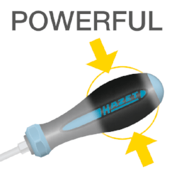 HAZET HEXAnamic screwdriver handle fast spinning